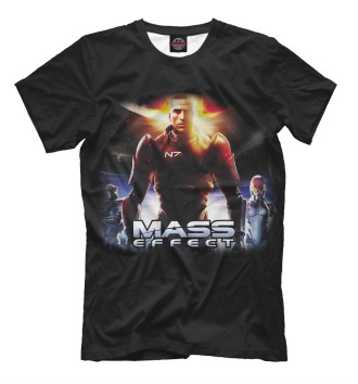 Мужская Футболка Mass Effect