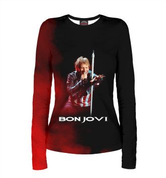 Женский Лонгслив Bon Jovi
