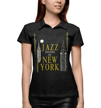 Женское Поло Jazz New-York