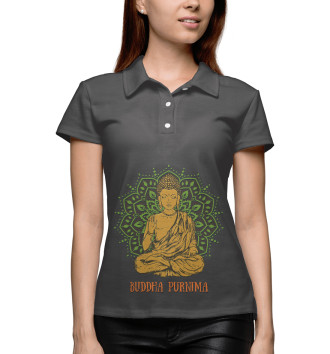 Женское Поло Buddha Purnima