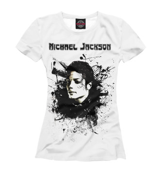 Женская Футболка Michael Jackson