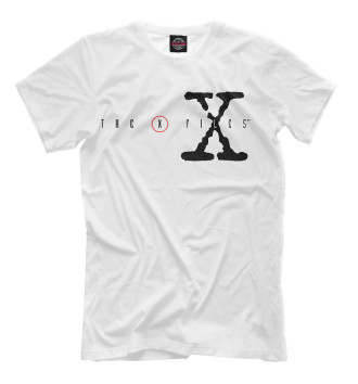 Мужская Футболка The X-Files logo