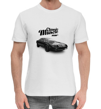 Мужская Хлопковая футболка Classic muscle car