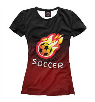 Футболка для девочек Soccer