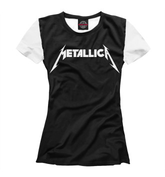 Женская Футболка Metallica