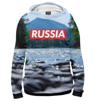 Худи для мальчиков Russia река
