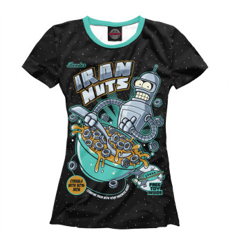 Футболка для девочек Iron Nuts