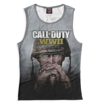 Женская Майка Call of Duty: WWII