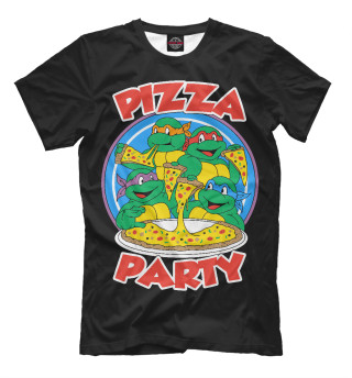 Мужская футболка Pizza Party