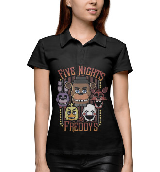 Женское Поло Five Nights at Freddy’s