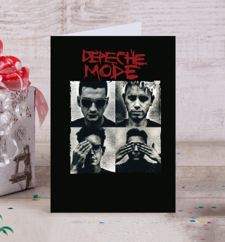 Открытка Depeche Mode