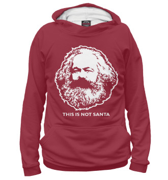 Худи для девочек Карл Маркс не Санта