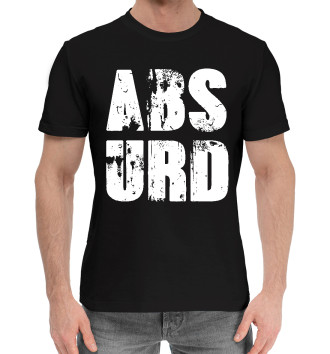 Мужская Хлопковая футболка Абсурд