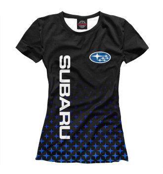Женская Футболка Subaru | Субару | Авто
