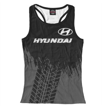 Женская Борцовка Hyundai Speed Tires (темный фон)