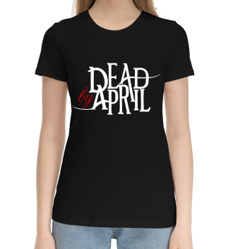 Женская Хлопковая футболка Dead by April