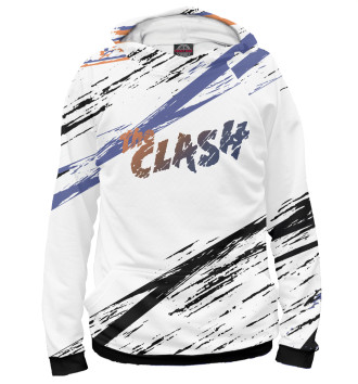 Женское Худи The clash (color logo)
