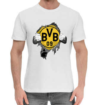 Мужская Хлопковая футболка Borussia
