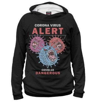 Женское Худи Corona Virus
