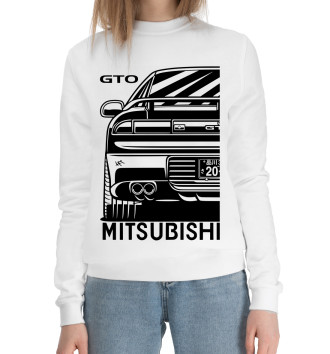 Женский Хлопковый свитшот Mitsubishi GTO 3000GT