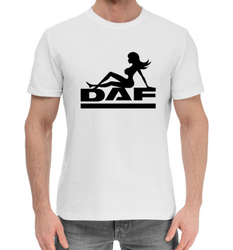 Мужская Хлопковая футболка DAF