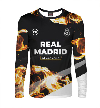 Мужской Лонгслив Real Madrid Sport Fire