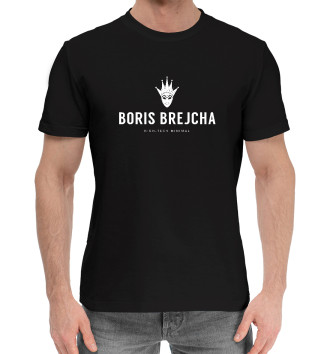 Мужская Хлопковая футболка Boris Brejcha