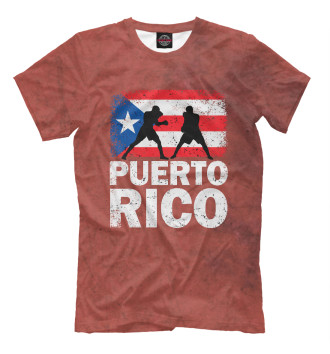 Мужская Футболка Vintage Puerto Rico