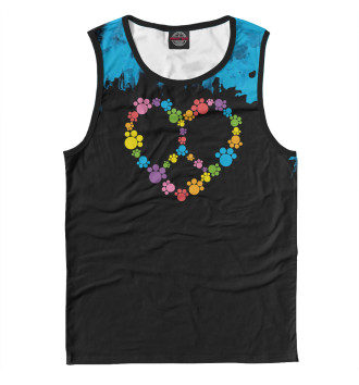 Майка для мальчиков Heart peace sign shirt!