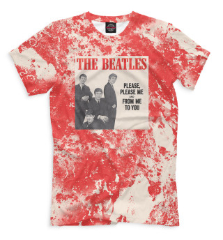 Мужская футболка The Beatles - Please Please Me