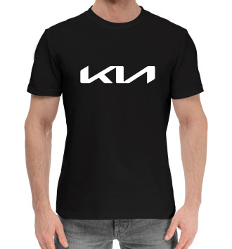 Мужская Хлопковая футболка KIA