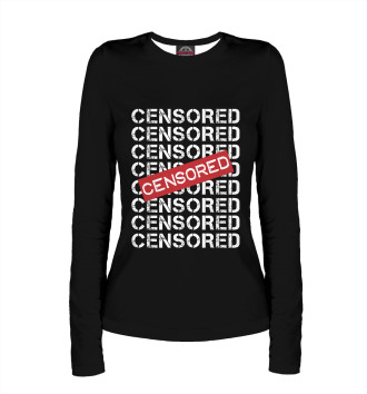 Женский Лонгслив Censored
