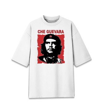 Мужская Хлопковая футболка оверсайз Че Гевара