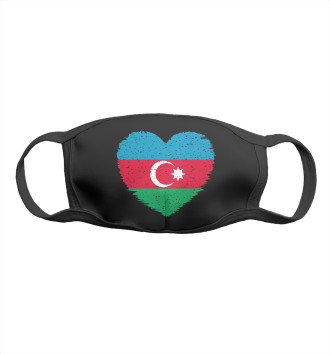 Мужская Маска Сердце Азербайджана