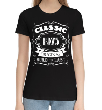 Женская Хлопковая футболка 1975 / Classic