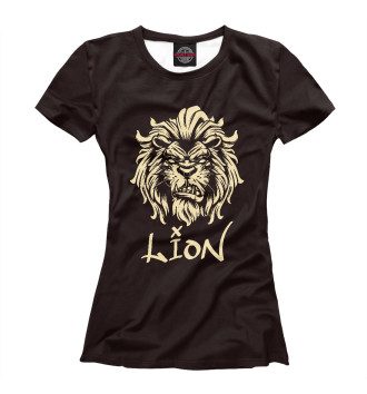 Футболка для девочек Lion