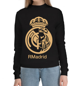 Женский Хлопковый свитшот Real Madrid