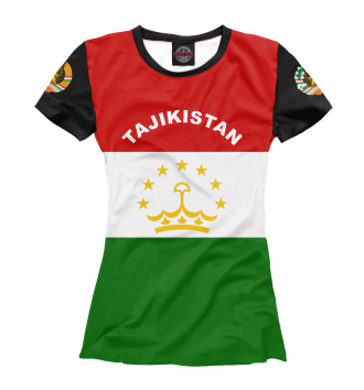 Женская Футболка Tajikistan