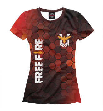 Женская Футболка Free Fire / Фри Фаер