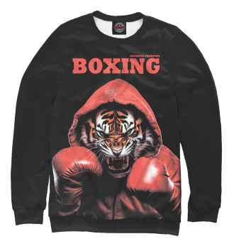 Мужской Свитшот Boxing tiger