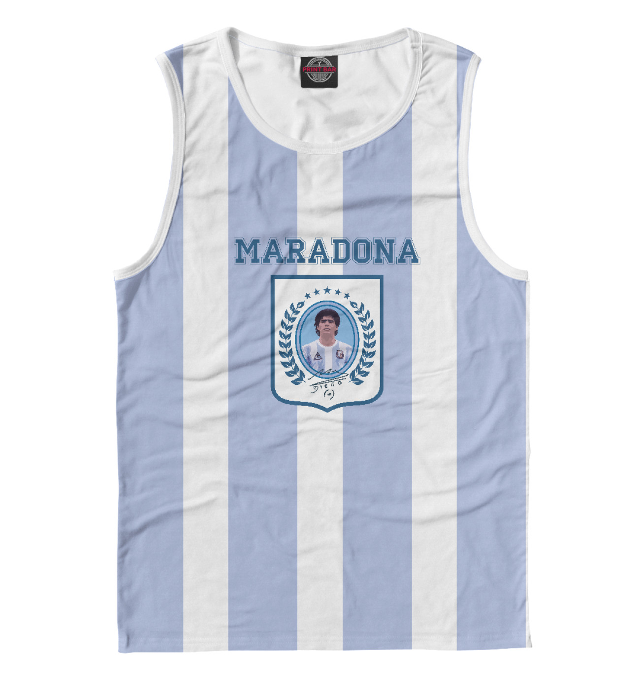 Мужская Майка Maradona, артикул: FTO-660229-may-2