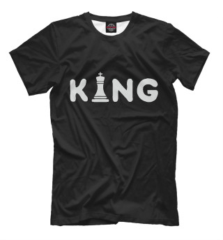 Мужская футболка Король Шахмат