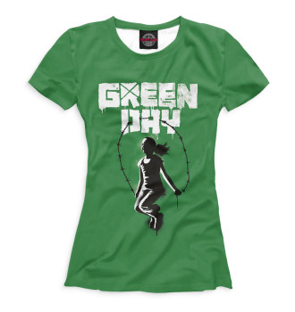 Женская Футболка Green Day