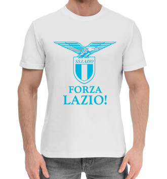 Мужская Хлопковая футболка Лацио