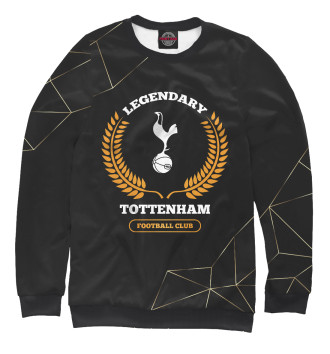 Мужской Свитшот Tottenham Legendary черный фон