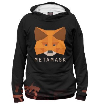 Худи для девочек Metamask Fox
