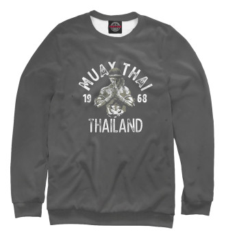 Женский Свитшот Muay Thai Thailand Vintage