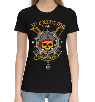 Женская Хлопковая футболка In Extremo