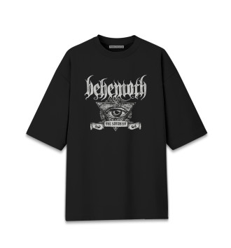 Женская Хлопковая футболка оверсайз Behemoth