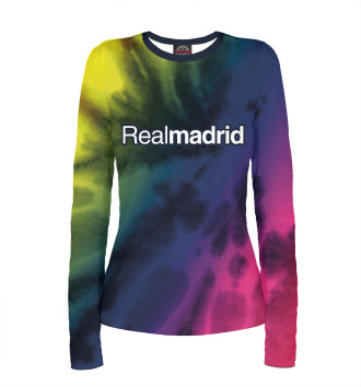 Женский Лонгслив Реал Мадрид - Tie-Dye